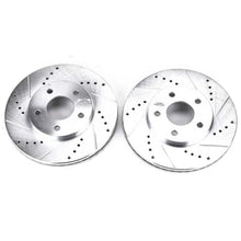 Load image into Gallery viewer, Power Stop 06-11 Chevrolet HHR Front Evolution Drilled &amp; Slotted Rotors - Pair
