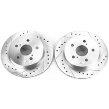 Load image into Gallery viewer, Power Stop 2019 Lexus ES350 Rear Evolution Drilled &amp; Slotted Rotors - Pair
