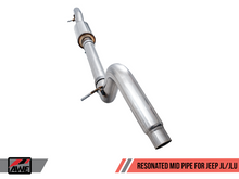 Load image into Gallery viewer, AWE Tuning 2018+ Jeep Wrangler JL/JLU 2.0T Resonated Mid Pipe
