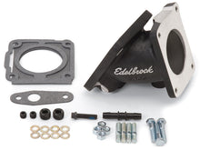 Load image into Gallery viewer, Edelbrock EFI Throttle Body Adaptor (Elbow) Ford Mustang 94-95 w/ Black Mini Texture Powder Coat

