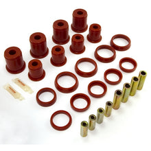 Load image into Gallery viewer, Rugged Ridge Control Arm Bushing Kit Front Red 97-06TJ 18362.03
