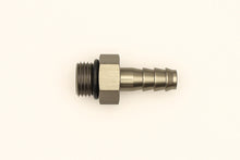 Load image into Gallery viewer, DeatschWerks 6AN ORB Male To 5/16in. Male Triple Barb Fitting (Incl. O-Ring)
