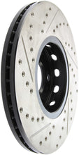 Load image into Gallery viewer, StopTech 96-7/04 Audi A4 / 95-01 A6 / 7/98-05 VW Passat Left Front Slotted and Drilled Rotor
