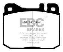 Load image into Gallery viewer, EBC 76-79 Mercedes-Benz 230 Redstuff Front Brake Pads
