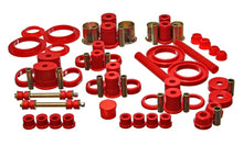 Load image into Gallery viewer, Energy Suspension 94-98 Ford Mustang Red Hyper-flex Master Bushing Set
