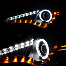 Load image into Gallery viewer, Spyder Scion FRS 12-14 Projector Headlights CCFL Halo DRL LED Black PRO-YD-SFRS12-CCFL-BK
