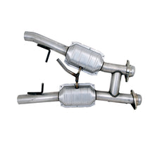 Load image into Gallery viewer, BBK 94-95 Mustang 5.0 High Flow H Pipe With Catalytic Converters - 2-1/2
