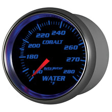 Load image into Gallery viewer, Autometer Cobalt 66.7mm 140-280 degree F. Water Temprature  Gauge
