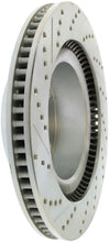 Load image into Gallery viewer, StopTech Select Sport 07-17 Toyota Tundra Sport Slotted &amp; Drilled Front Left Rotor
