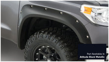 Load image into Gallery viewer, Bushwacker 16-18 Toyota Tundra Fleetside Pocket Style Flares 4pc - Midnight Black
