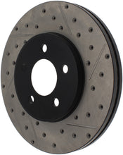 Load image into Gallery viewer, StopTech 03-09 Lincoln Town Car / 03-09 Mercury Grand Marquis Front Right Slotted &amp; Drilled Rotor
