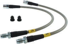 Load image into Gallery viewer, StopTech 05-08 Audi A6 Quattro Rear Stainless Steel Brake Line Kit
