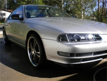 Load image into Gallery viewer, Spyder Honda Prelude 92-96 Projector Headlights LED Halo Black High H1 Low H1 PRO-YD-HP92-BK
