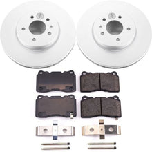 Load image into Gallery viewer, Power Stop 13-18 Cadillac ATS Front Z17 Evolution Geomet Coated Brake Kit
