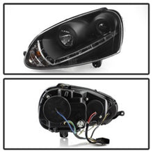 Load image into Gallery viewer, Spyder Volkswagen GTI 06-09/Jetta 06-09 Xenon/HID Model Only - DRL Black PRO-YD-VG06-HID-DRL-BK
