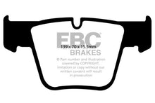 Load image into Gallery viewer, EBC 07-11 Mercedes-Benz CL63 AMG 6.2 Yellowstuff Front Brake Pads
