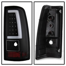 Load image into Gallery viewer, xTune Chevy Silverado 1500/2500/3500 99-02 / Version 3 Tail Lights Black ALT-ON-CS99V3-LBLED-BK
