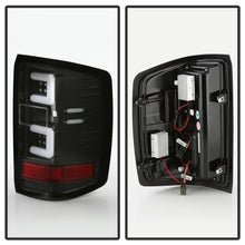 Load image into Gallery viewer, Spyder Chevy 1500 14-16 Light Bar LED Tail Lights All Blk ALT-YD-CS14-LBLED-BKV2
