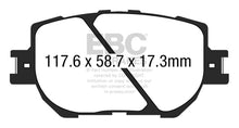 Load image into Gallery viewer, EBC 14+ Lexus IS250 2.5 Ultimax2 Front Brake Pads
