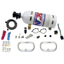 Load image into Gallery viewer, Nitrous Express Dual Ntercooler Ring System (2 - 6 x 6 Rings) w/10lb Bottle
