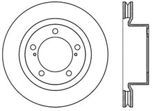 Load image into Gallery viewer, Stoptech 08-11/13-18 Toyota Land Cruiser Front Premium High Carbon Cryo Brake Rotor
