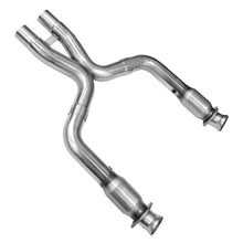 Load image into Gallery viewer, Kooks 11-14 Ford Mustang GT 5.0L 4V 3in x 2 3/4in OEM Cat X Pipe Kooks HDR Req
