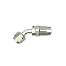 Load image into Gallery viewer, DeatschWerks 8AN Female Swivel 45-Degree Hose End CPE - Anodized Matte Black
