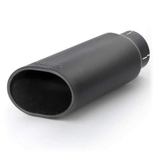 Load image into Gallery viewer, Banks Power Tailpipe Tip Kit - SS Obround Slash Cut - Black - 3.5in Tube - 4.38in X 5.25in X 13.38in
