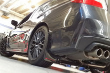 Load image into Gallery viewer, Rally Armor 15-21 Subaru WRX/STI (Sedan ONLY) Black UR Mud Flap w/ Silver Logo
