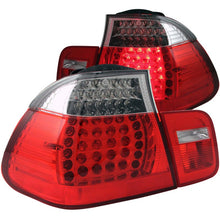 Load image into Gallery viewer, ANZO 2002-2005 BMW 3 Series E46 LED Taillights Red/Clear

