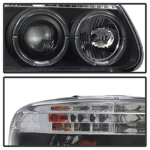 Load image into Gallery viewer, Spyder Ford Explorer 95-01 1PC Projector Headlights LED Halo Blk PRO-YD-FEXP95-HL-1PC-BK
