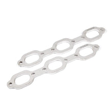 Load image into Gallery viewer, Stainless Works Mopar 3.5L V6 Flat Oval Port Header 304SS Exhaust Flanges 1-5/8in Primaries
