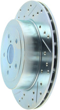 Load image into Gallery viewer, StopTech Select Sport 05-07 Subaru Impreza (DOES NOT FIT WRX/STI) Slotted / Drilled Right Rear Rotor
