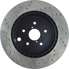 Load image into Gallery viewer, StopTech 08-17 Subaru WRX Cryo Drilled Sport Left Rear Rotor
