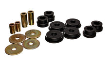 Load image into Gallery viewer, Energy Suspension 03-05 Mitsubishi Lancer EVO 8 Black Rear Differential / Mustache Bar Bushing Set
