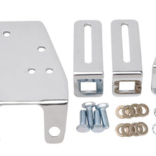 Load image into Gallery viewer, Edelbrock Chrome Chevy Thro Brkt
