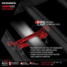 Load image into Gallery viewer, Go Rhino SRM600 Series Tubular Rack - 75in
