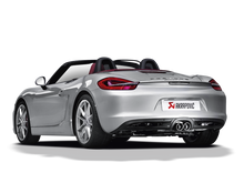 Load image into Gallery viewer, Akrapovic 12-15 Porsche Boxster (981) Slip-On Line (Titanium) w/ Titanium Tips
