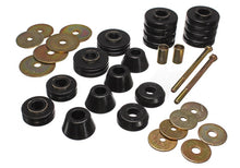 Load image into Gallery viewer, Energy Suspension 67-72 GM 3/4 Ton C-20/C2500 / 1 Ton C-30/C3500 2WD Black Body(cab) Mount Set
