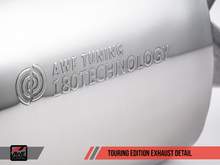 Load image into Gallery viewer, AWE Tuning Mk6 GLI 2.0T - Mk6 Jetta 1.8T Touring Edition Exhaust - Polished Silver Tips

