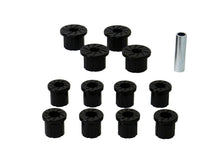 Load image into Gallery viewer, Whiteline 84-89 Toyota 4Runner/Pickup Rear Leaf Spring Shackle Bushing Kit
