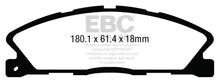 Load image into Gallery viewer, EBC 2013+ Lincoln MKT 3.5L Twin Turbo Ultimax2 Front Brake Pads
