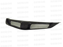 Load image into Gallery viewer, Seibon 06-10 Honda Civic 4Dr JDM / Acura CSX MG-Style Carbon Fiber Grill
