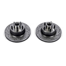 Load image into Gallery viewer, Power Stop 75-76 Chrysler Cordoba Front Evolution Drilled &amp; Slotted Rotors - Pair
