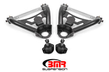 Load image into Gallery viewer, BMR 64-72 A-Body Pro-Touring Upper A-Arms w/ Tall Ball Joint (Delrin) - Black Hammertone
