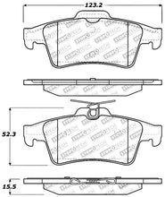 Load image into Gallery viewer, StopTech Performance 07-09 Mazdaspeed3 / 06-07 Mazdaspeed6 / 06-07 Mazda3 Rear Brake Pads
