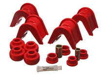 Load image into Gallery viewer, Energy Suspension 76-77 Ford Bronco/66-72 F-100/F-150 Red 4 Deg Offset Complete 14 Pc C-Bushing Set
