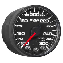 Load image into Gallery viewer, Autometer Spek-Pro 52.4mm 100-300 Deg F Digital Stepper Motor Trans Temp Gauge
