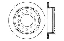 Load image into Gallery viewer, StopTech Power Slot 03-09 Toyota 4 Runner / 03-09 Lexus GX470 Drilled &amp; Slotted Right Rear Rotor
