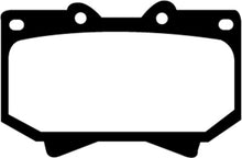 Load image into Gallery viewer, EBC 98-07 Lexus LX470 4.7 Bluestuff Front Brake Pads
